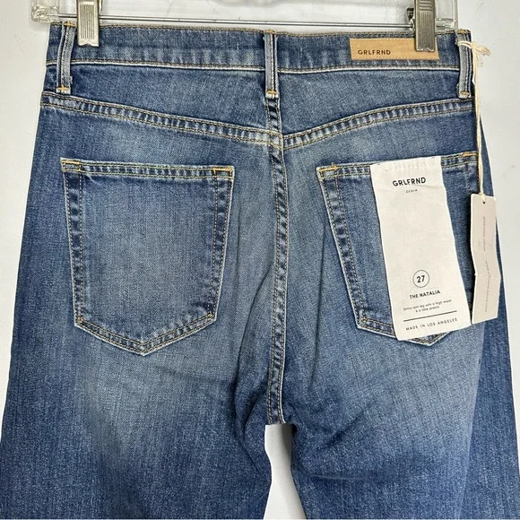 GRLFRND Natalia Skinny Split Leg High Waist Jeans Ma Belle Amie